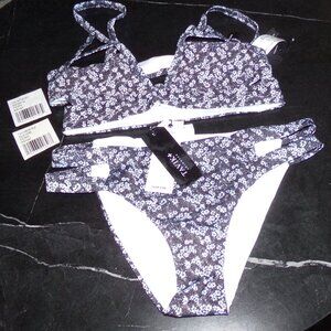 TAVIK Swimsuit JESSI & CHLOE Size XS NWT $110 Black & White